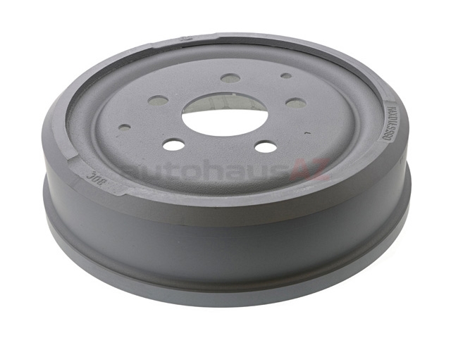 251609615 Zimmermann Coat Z Brake Drum; Rear