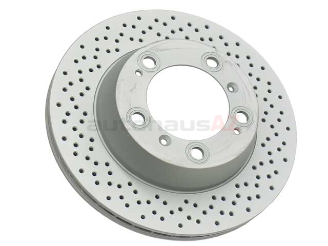 Zimmermann Coat Z 98735240301, 460152820 Disc Brake Rotor; Rear