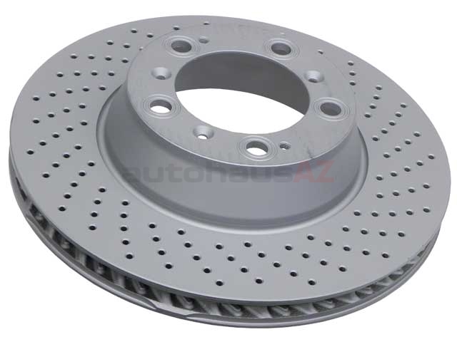 99635240602 Zimmermann Coat Z Disc Brake Rotor; Rear Right